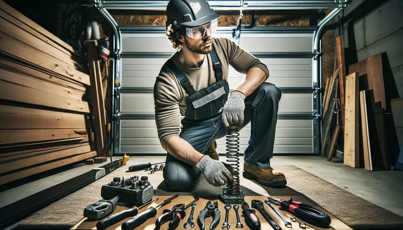 Garage Door Spring Repair in Redwood City